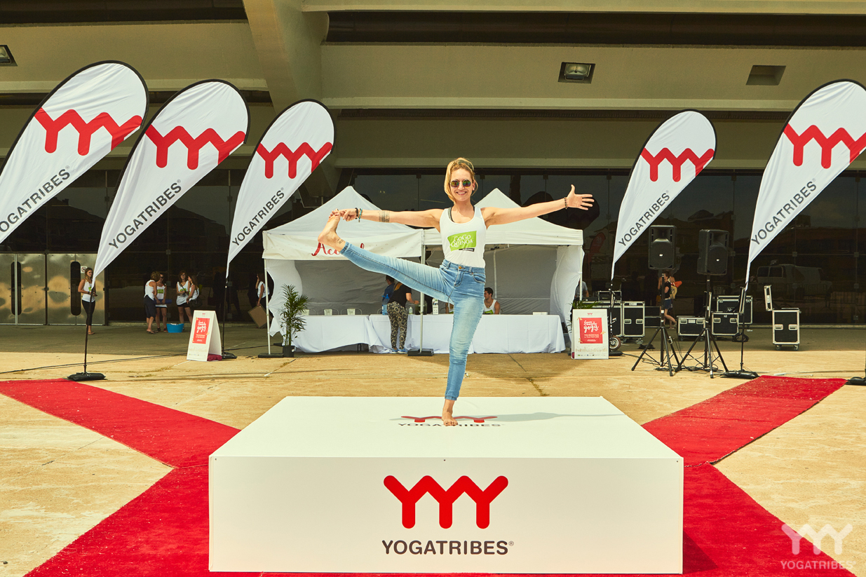 C’est un départ pour la tournée Tout le monde yoga à Montréal!